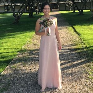 Light Pink Bridesmaid Dress